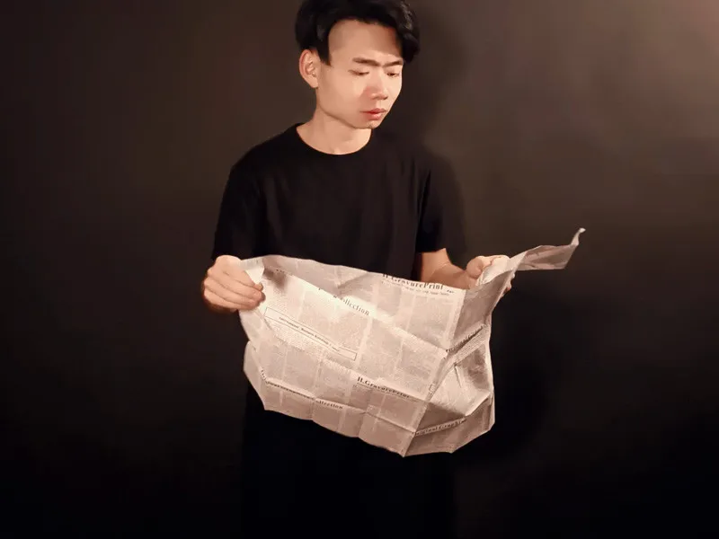 Newspaper to Shirt by Angel - Image 2